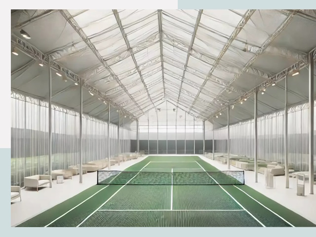 Строительство теннисных кортов в Видном