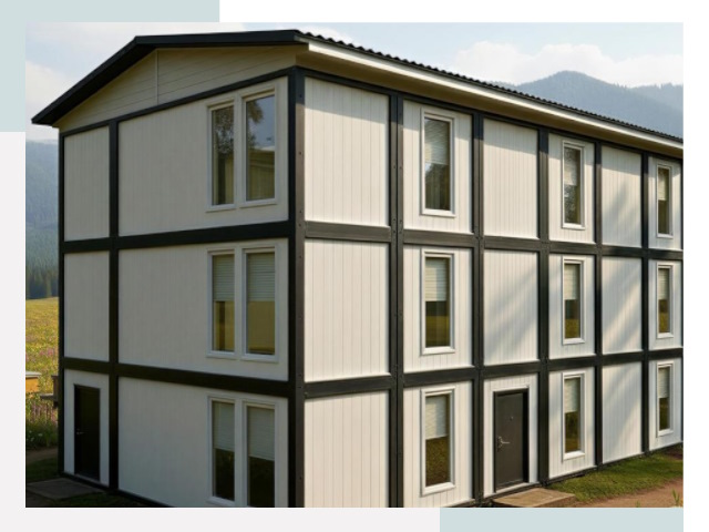 Модульные общежития в Видном