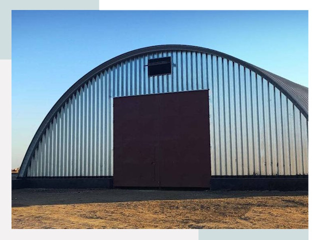 Арочные ангары в Видном
