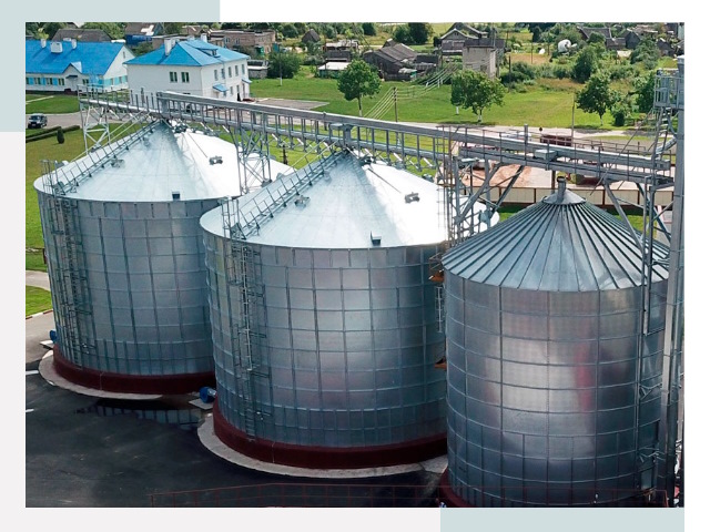 Металлические силосы в Видном