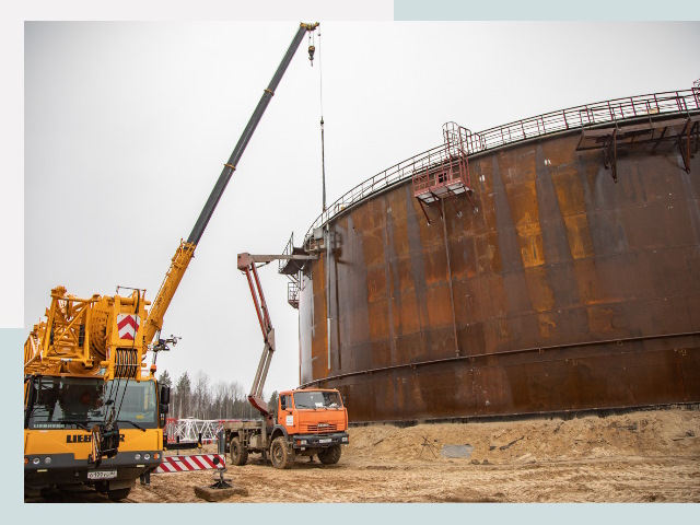 Монтаж резервуаров в Видном от 621 руб. за м³