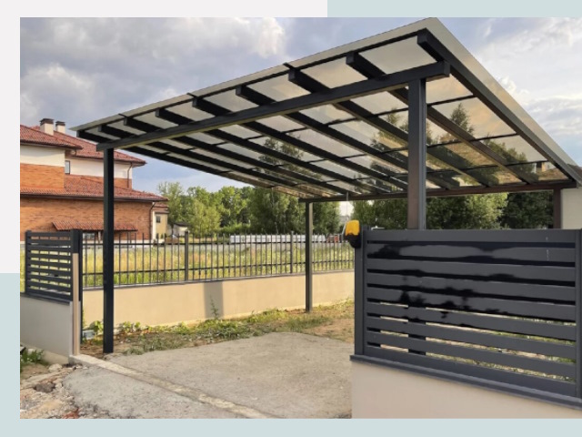 Металлические навесы в Видное от 621 руб. за м²