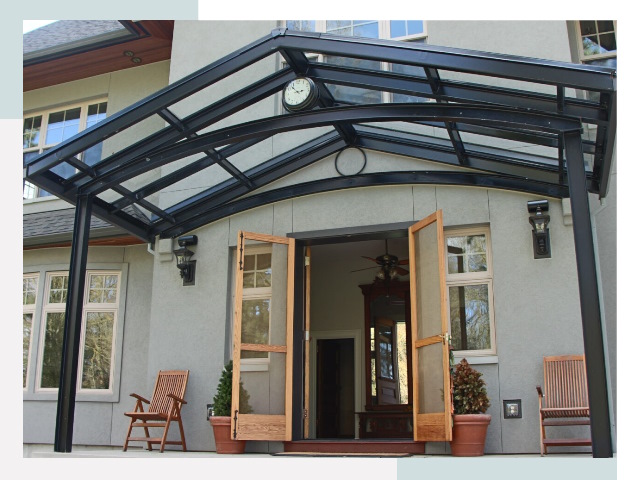 Козырьки металлические в Видном