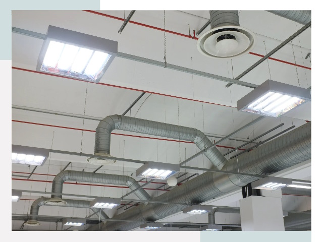 Вентиляция ангаров в Видном