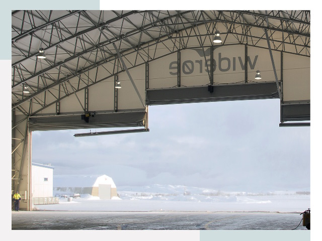 Ворота для ангаров в Видном