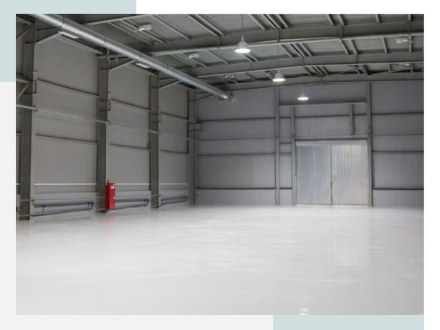 Полы для ангаров в Видном