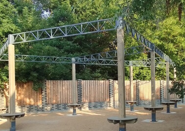 Терраса из металлоконструкций под ключ, проектирование, изготовление и монтаж от СтальСтрой-Вдн